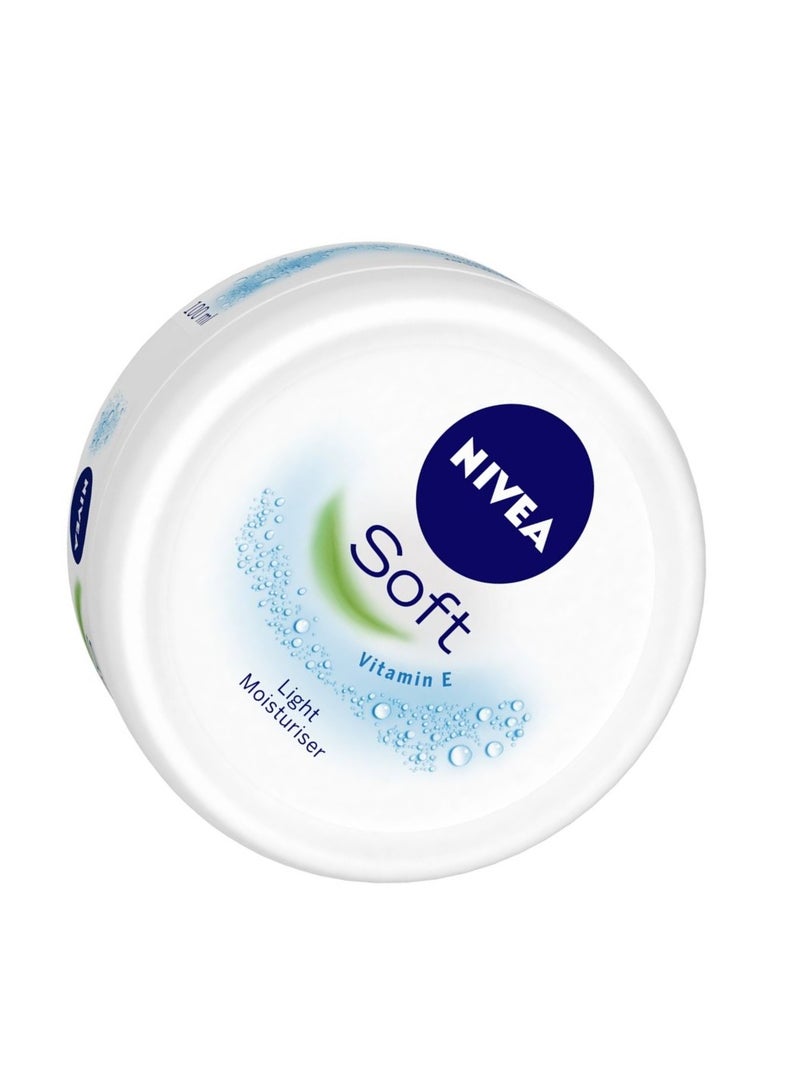 Nivea Light Moisturizer Soft Cream,100Ml (Pack Of 2) - Image 3